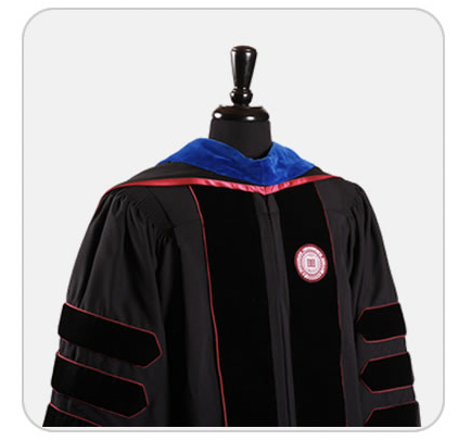 IU Dr Rental Gown and Hood with Keeper Tam and Tassel | ACD Cavazos,  LLC/Herff Jones