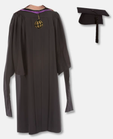 green emerald velvet dress Purdue University Doctoral Regalia Set – CAPGOWN main image 1